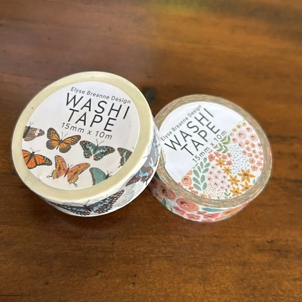 Bundle Elyse Breanne Bookmark Washi tapes and stickers all new